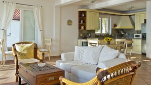 Living area - Enjoy Your Front Row Villa On The Adriatic Sea (Pisak)