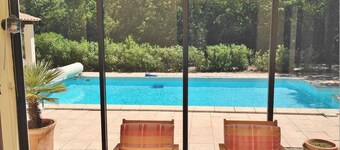 Grande villa provençale de charme avec piscine, 6 chambres, classée 4 étoiles