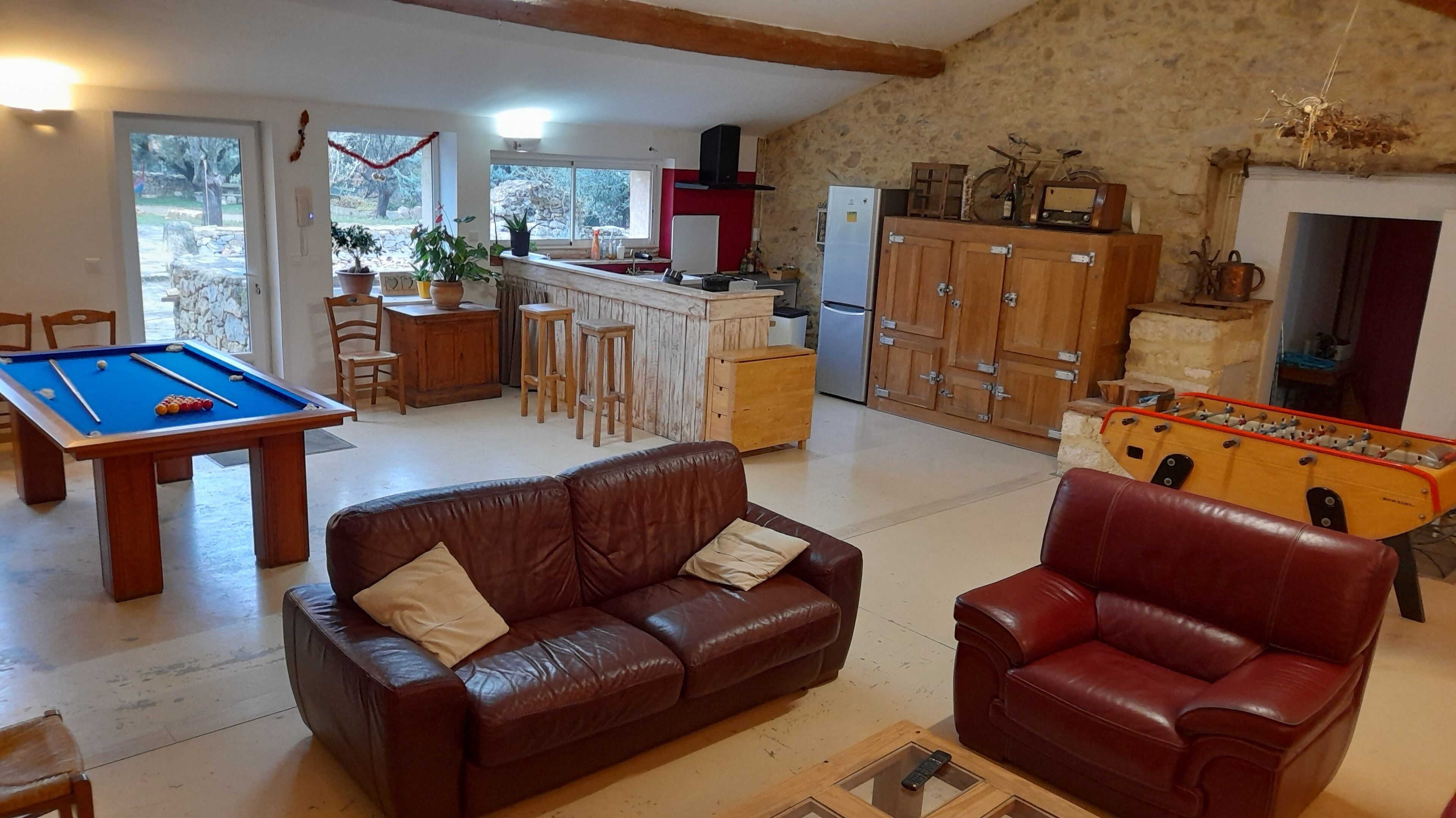 The barn in Murviel les Montpellier