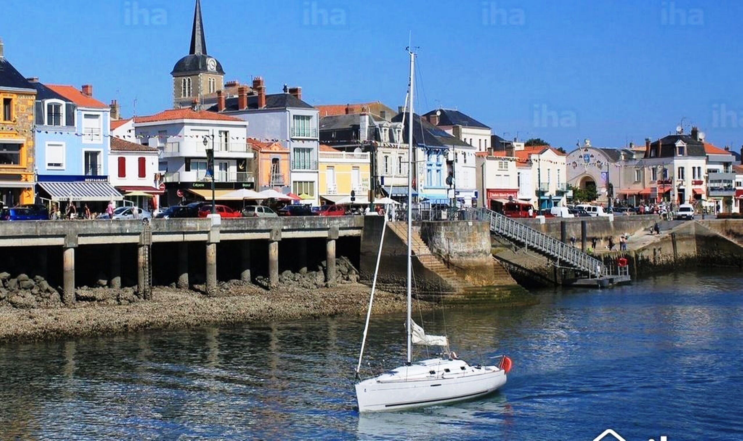 Le port de La Chaume, quartier historique des pêcheurs des Sables