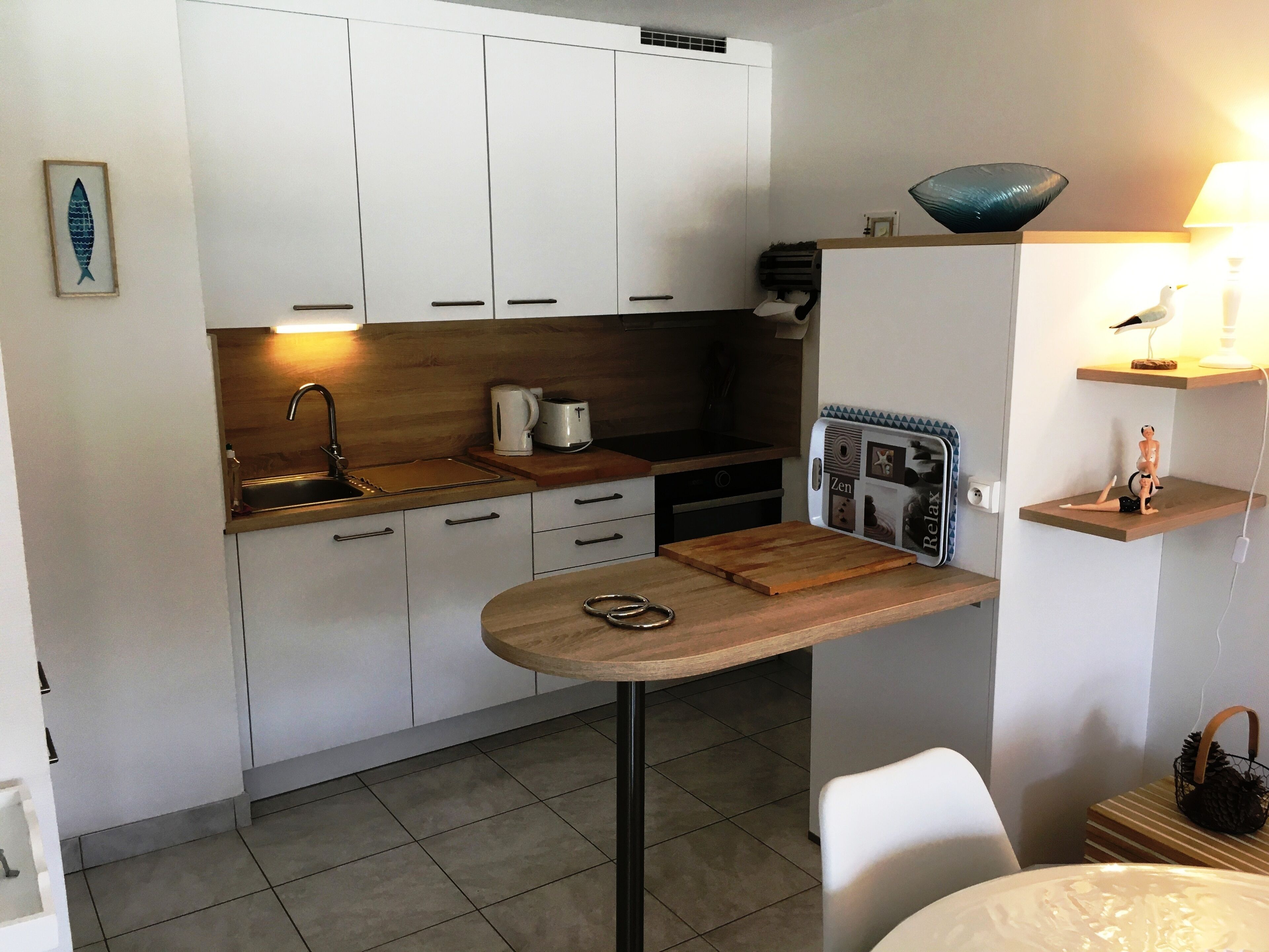 Sables d'Olonne Beau T3 comfortable, exceptional setting 7 minutes walk from the sea.