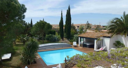 GROSSES FERIENHAUS mit beheiztem Pool