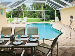 Piscine chauffée