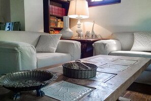 TV, fireplace, DVD player, books - Garden Villa near Costa Smeralda (Olbia)