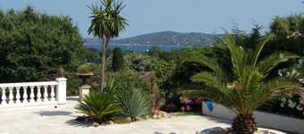 Villa 800m sea view from the beach near St Tropez