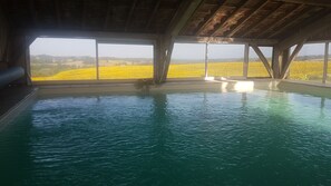 Opvarmet pool