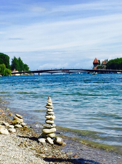 Fantastic apartment overlooking the Rhine 163m², 5 BR., Large terrace