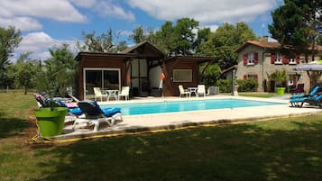 Piscine chauffée