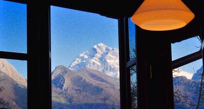 Mountain views in Picos de Europa. Secret