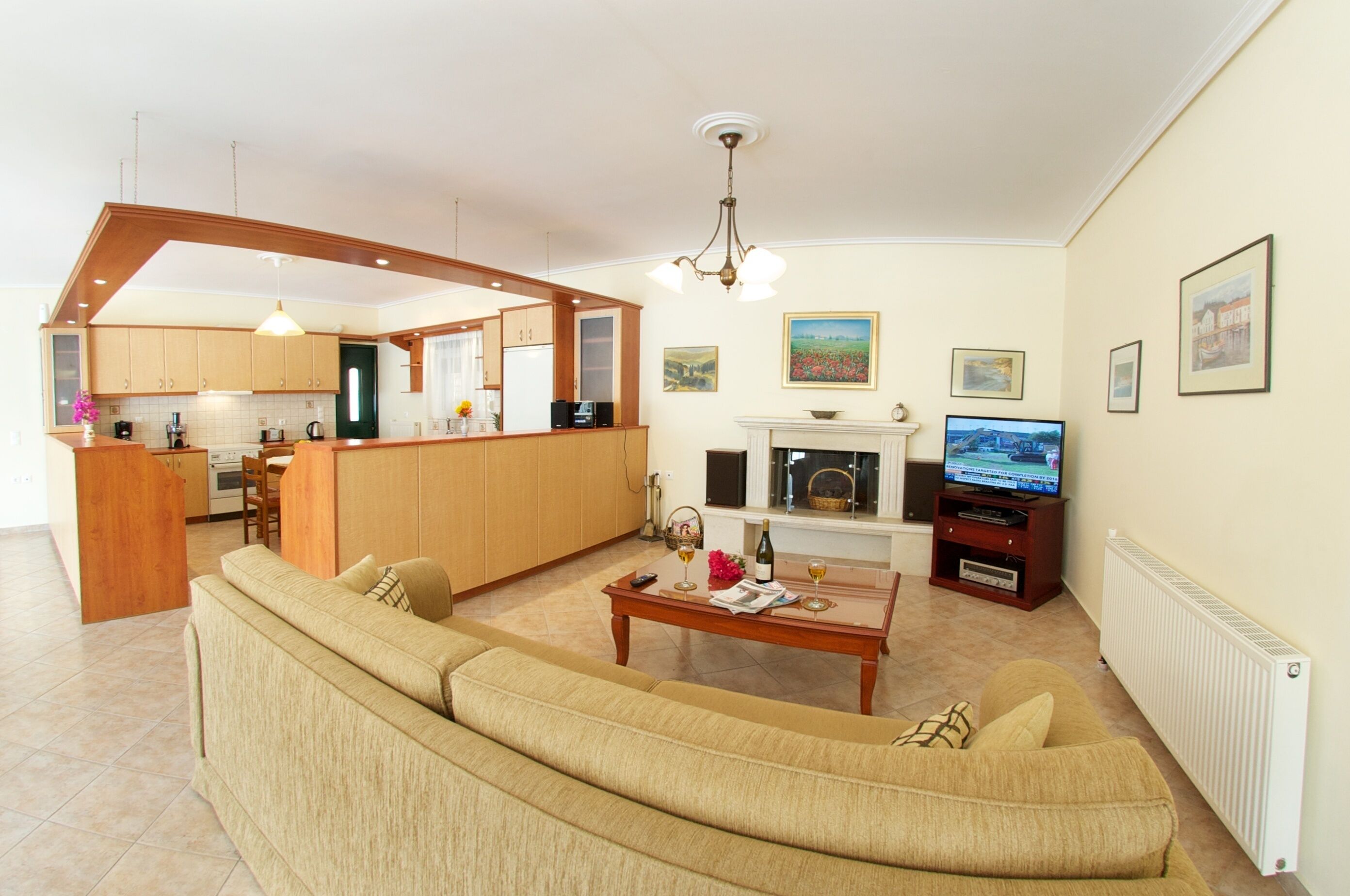 "Faos"Luxury apartments,3 B/R, [sleeps 7]