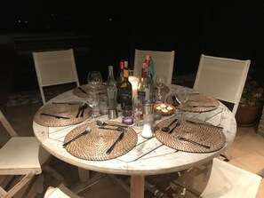 Udendørs spisemuligheder