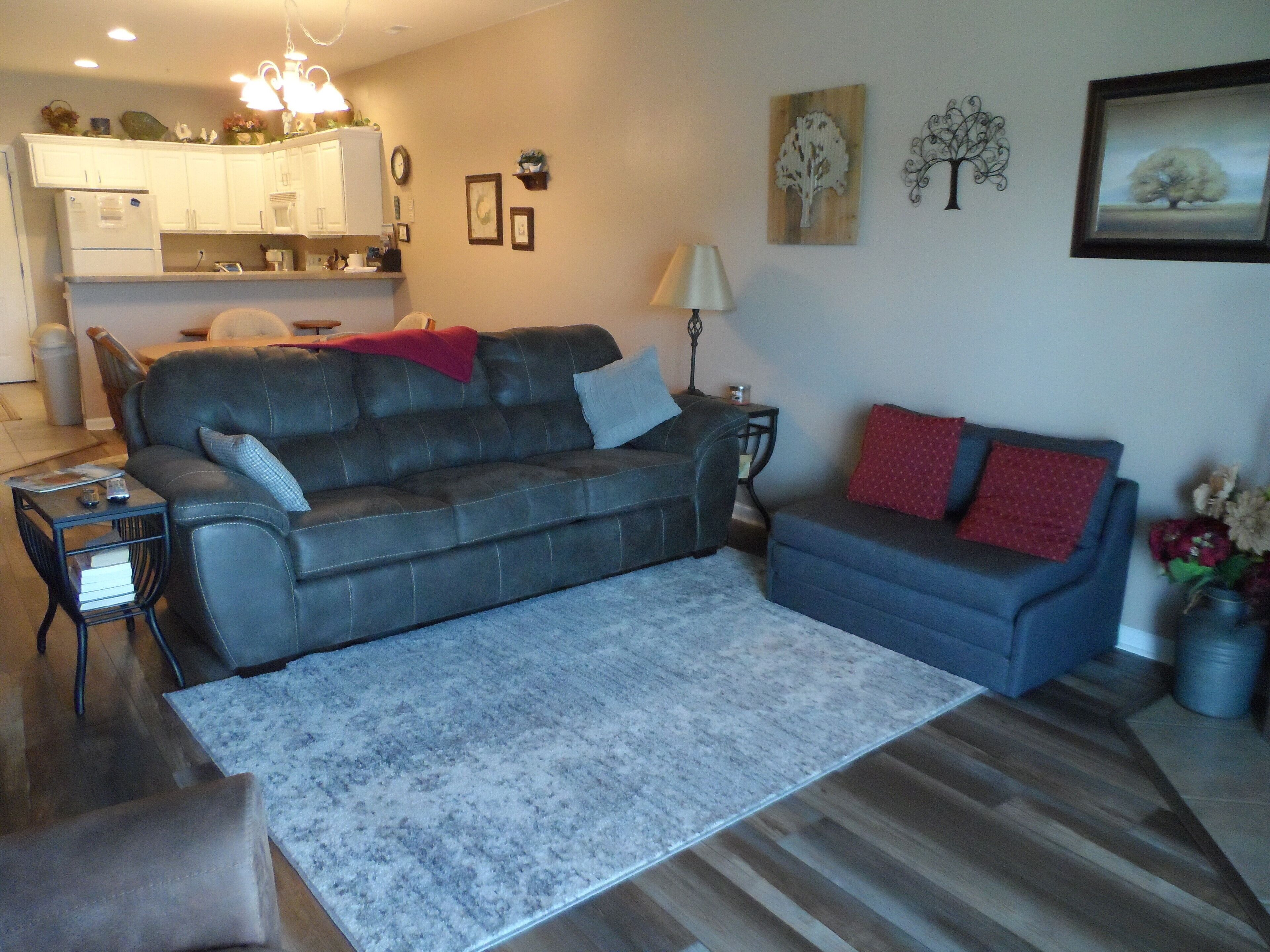 No Steps/walk in/  2BD/2BA w/12x30 boat slip   Great View!!!