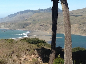 view from deck and cabin