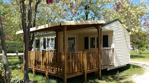 Terrace/patio - Camping le Carpenty (Ruoms)