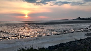 Aan het strand