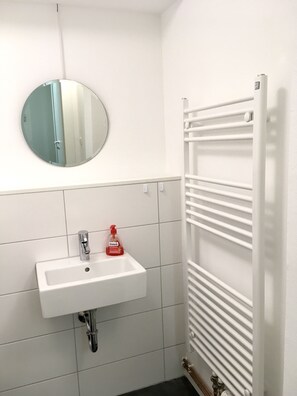 Shower, hair dryer, towels, soap - Quiet apartment in central Tübingen (Tübingen)