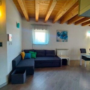 Una televisión, libros