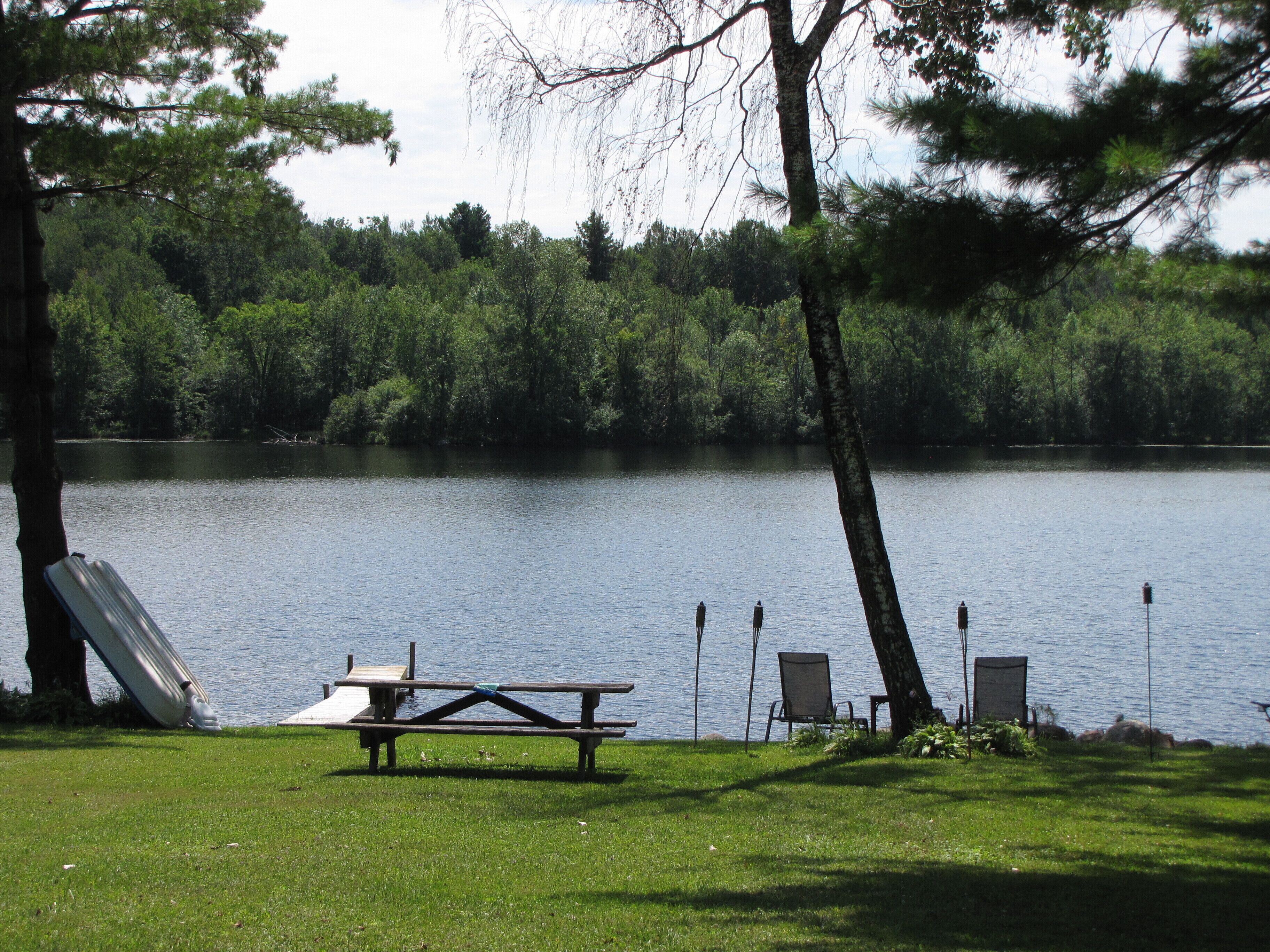 Waterfront bliss, to bask in or play in.
