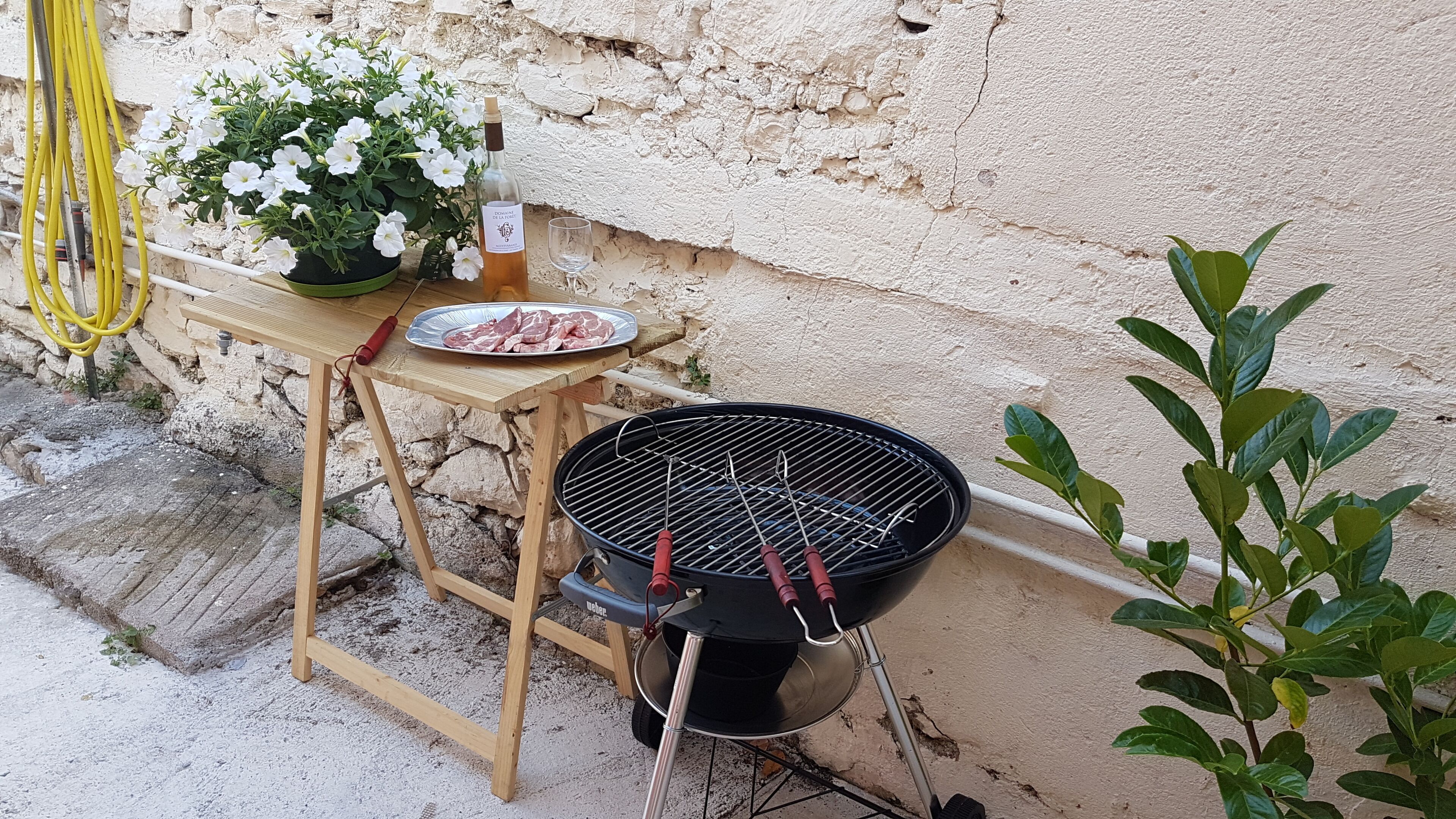 Enceinte de l’hébergement