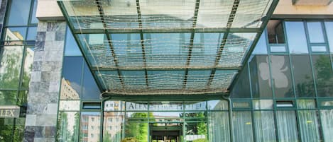 Entrée de l’hébergement
