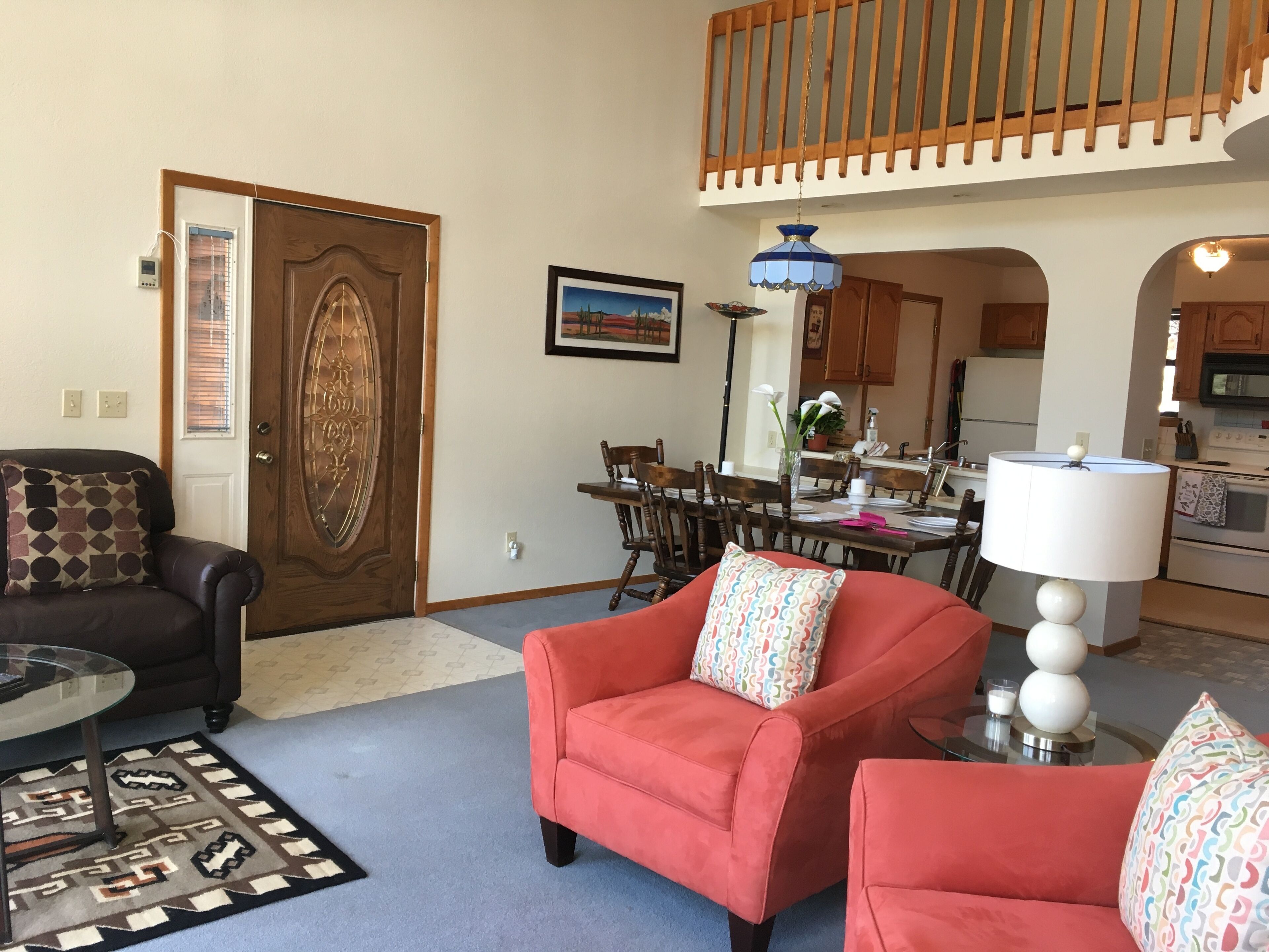 Home away home at The Blue Sky Lodge.