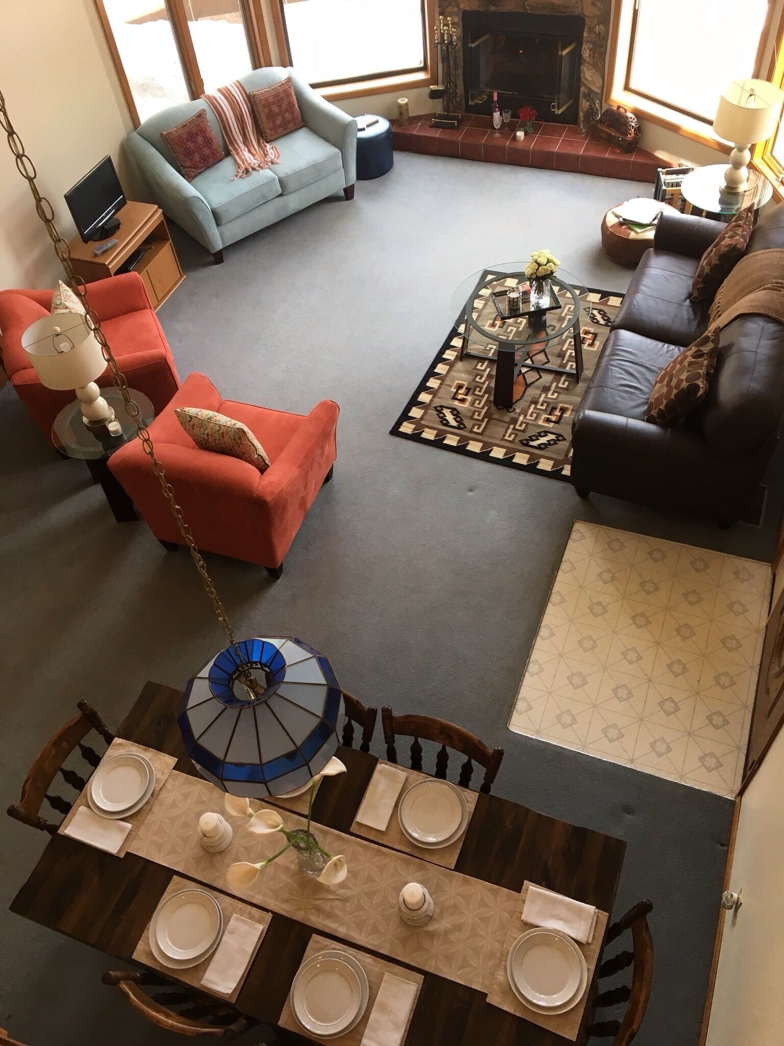 Home away home at The Blue Sky Lodge.