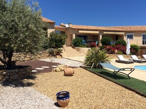 Exterior - Villa with high-end services, close to the sea, heated pool (La Cadière-D'azur)