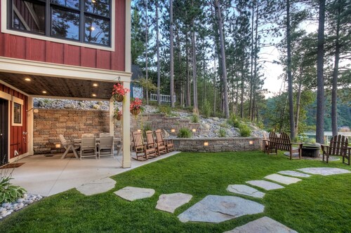 Two Side By Side Luxury Lakeside Homes With Dock, Sandy Beach, Kayak/SUPs