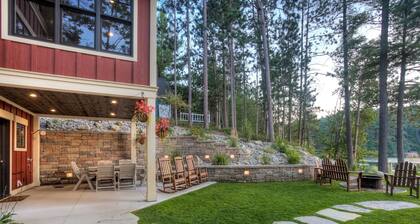 Two Side By Side Luxury Lakeside Homes With Dock, Sandy Beach, Kayak/SUPs