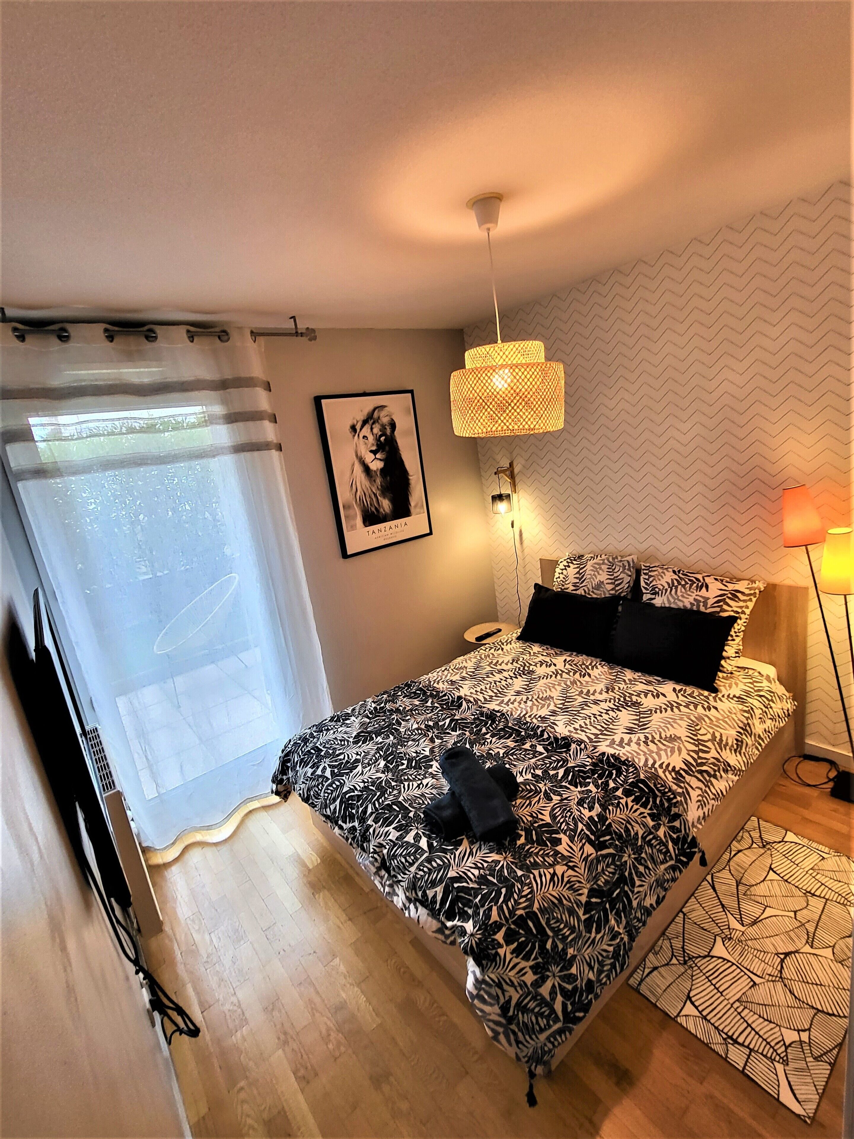 ⭐️40m2, terrace + garden near Eurexpo, Gerland⭐️