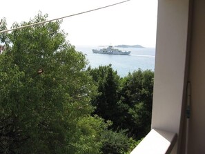 Blick von der Unterkunft