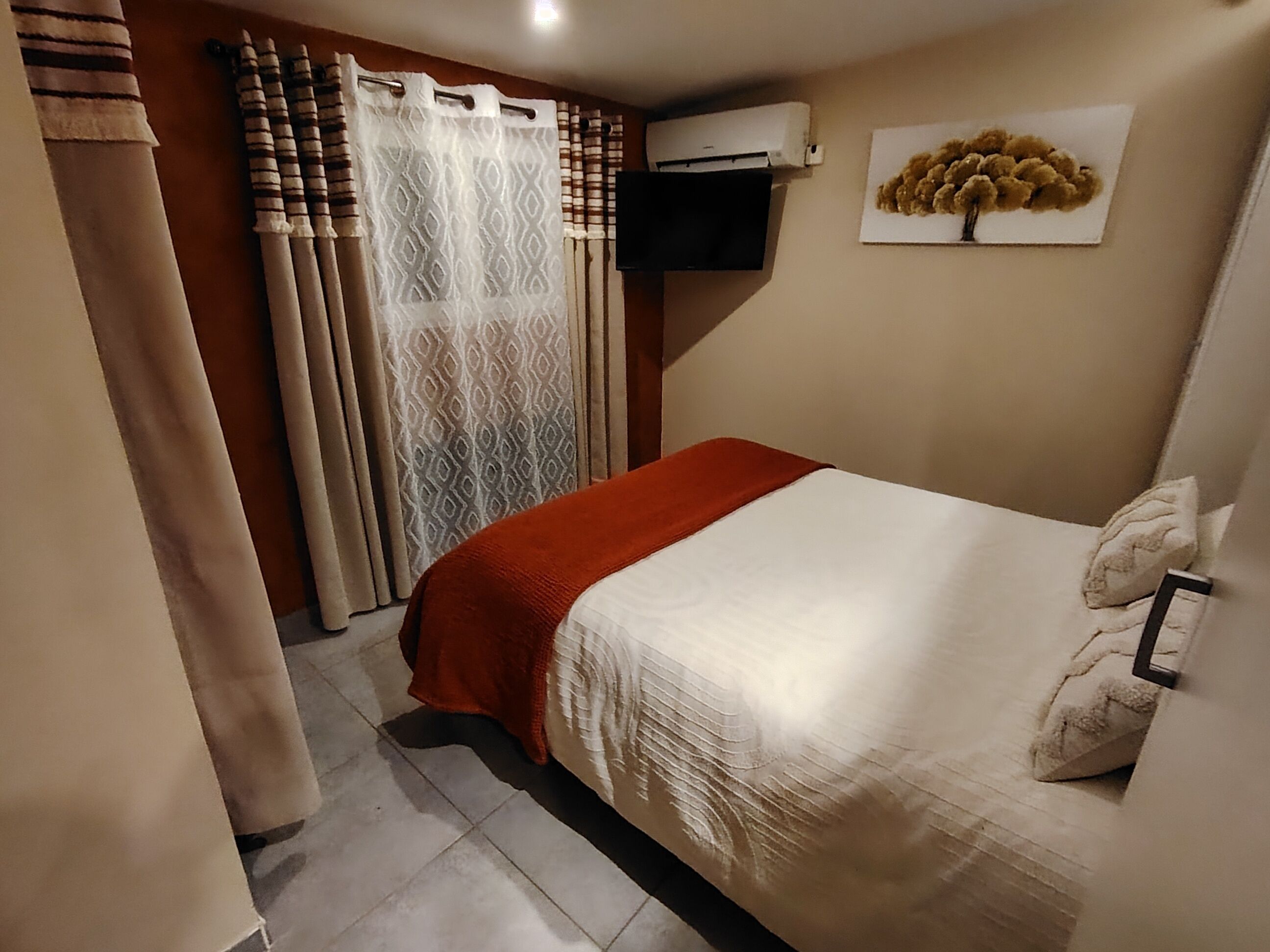 1 bedroom, iron/ironing board, travel crib, free WiFi