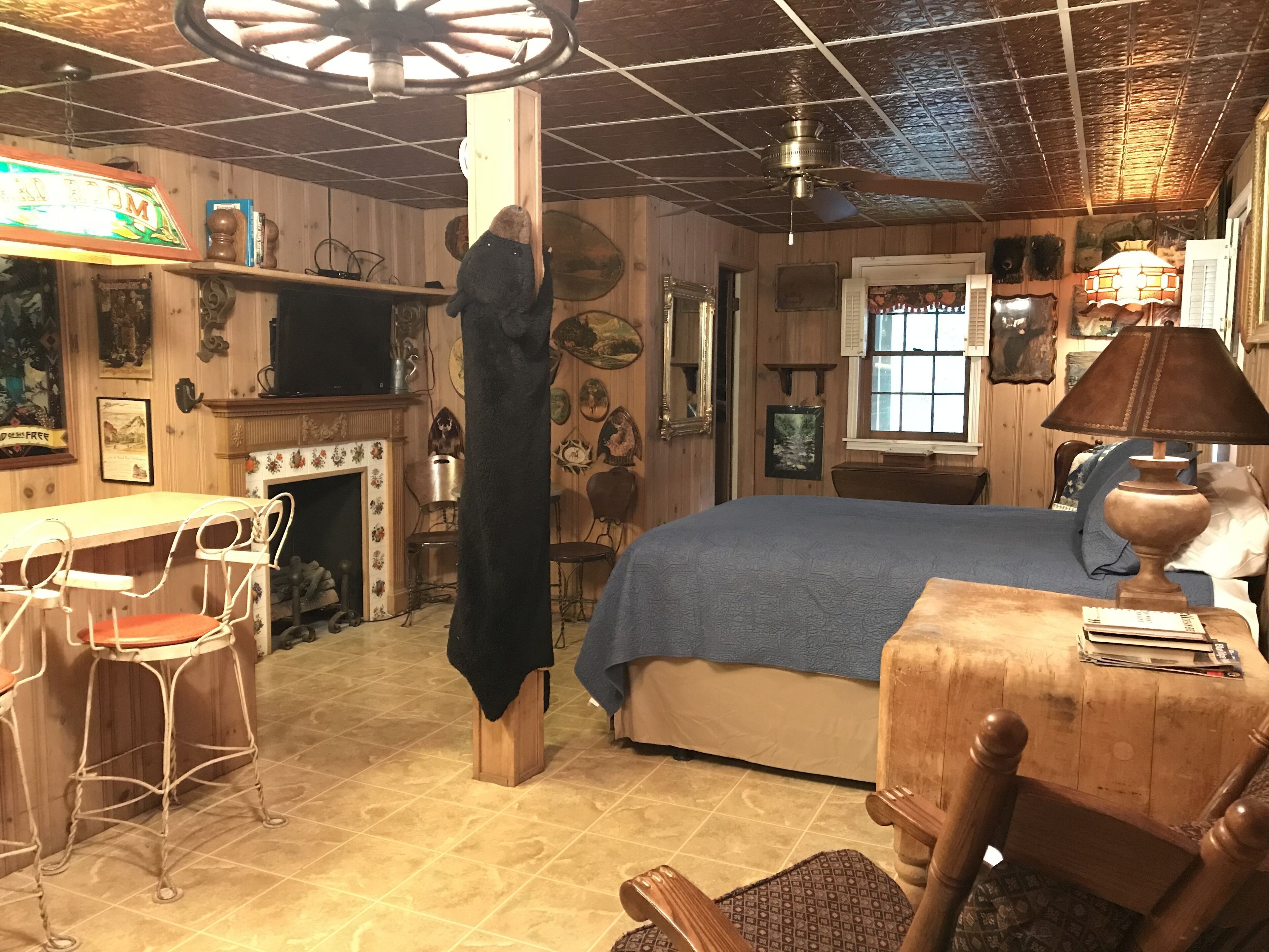 Wow!  Riverfront Home Overlooking Waterfalls! Privacy and WiFi!