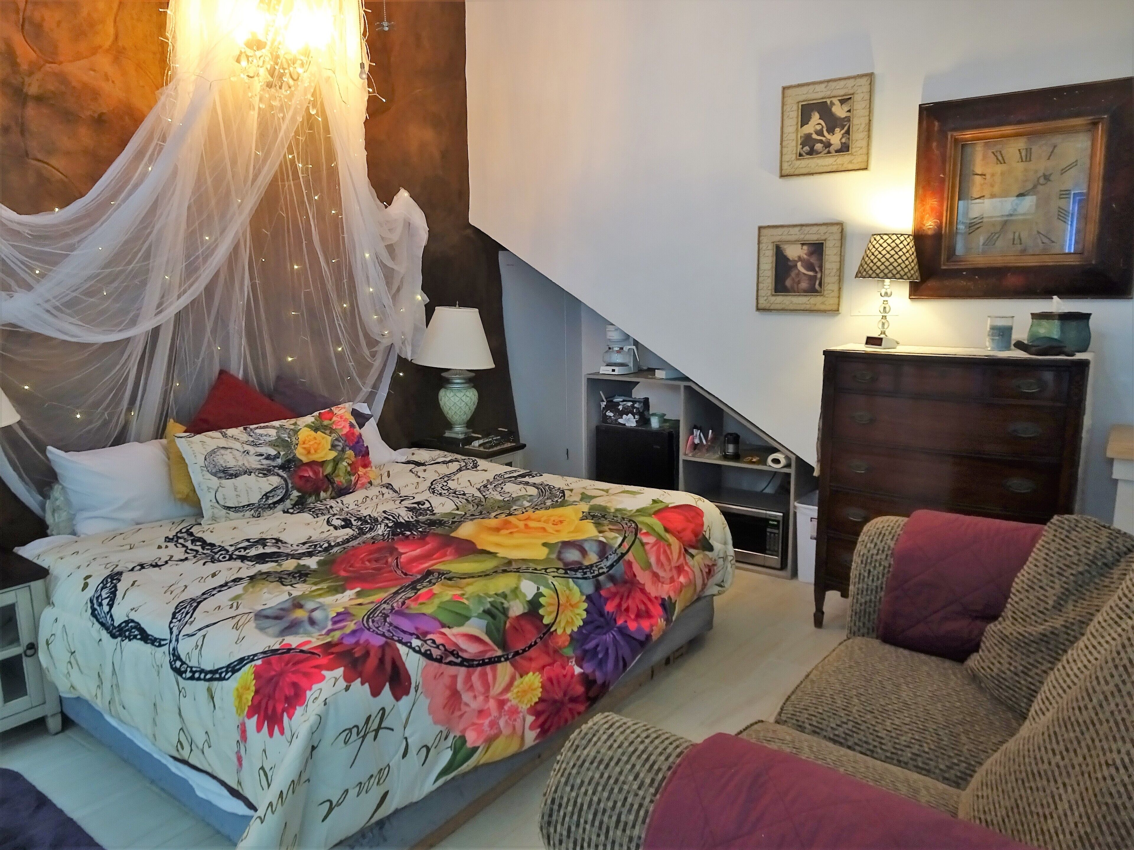 HONEYMOON OCEAN SUITE, Baja Malibu, KING, DOUBLE BED, Rosarito, MX WiFi TV