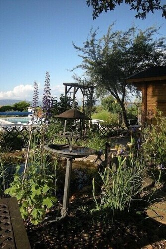 In a farmhouse with pool on the upland of a Provencal village