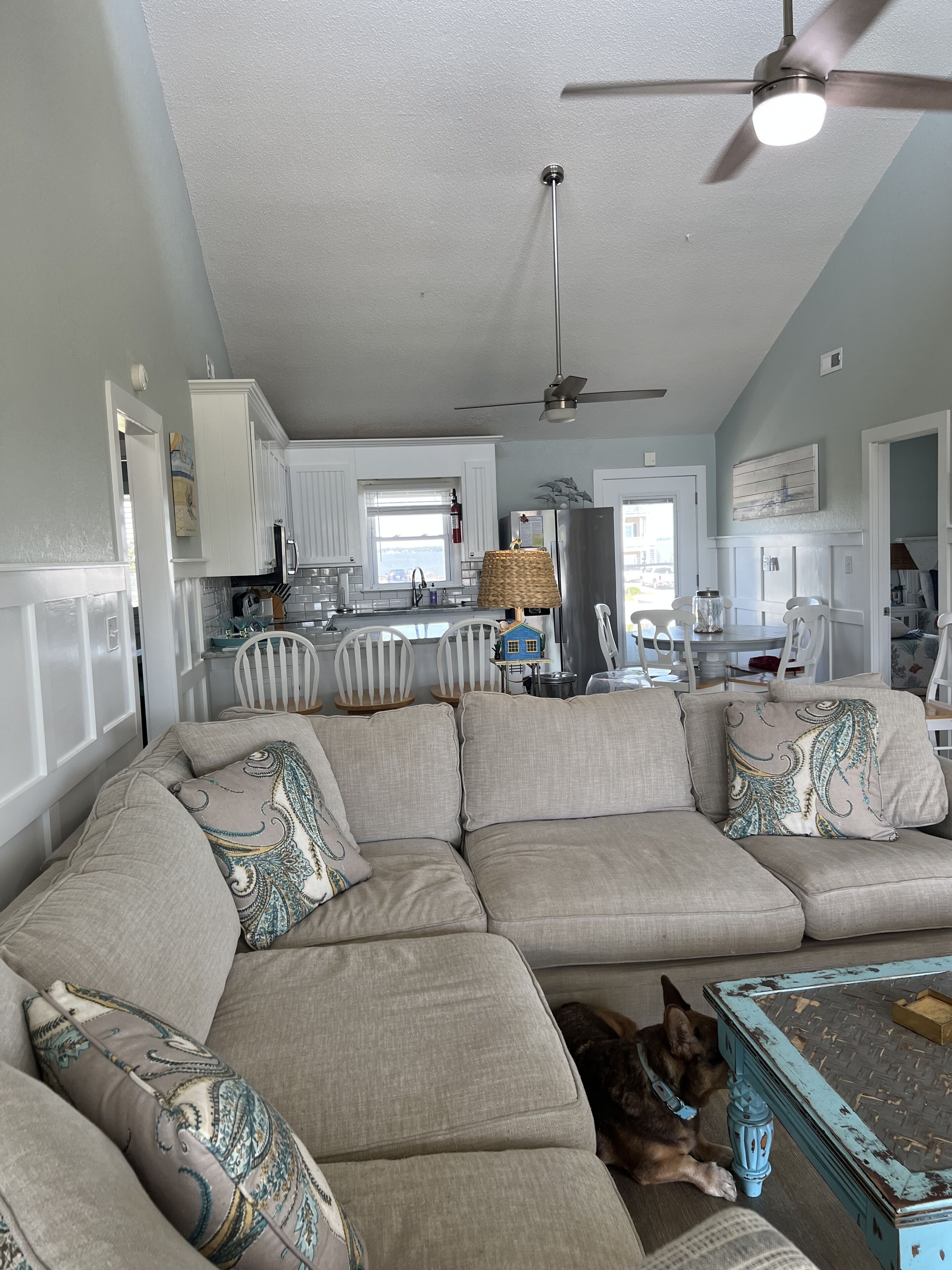 Both Ocean & Sound views from this 4BR Home!  100 steps to beach access