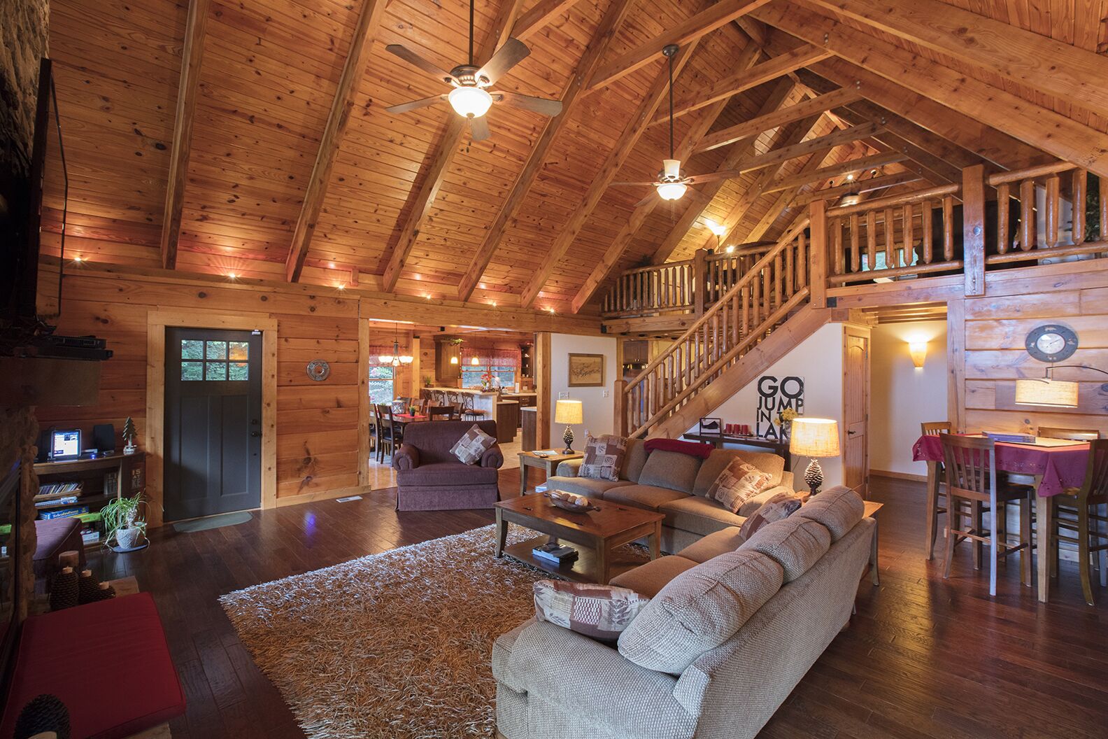 Little Sycamore Creek Landing - PRIVATE Norris Lakefront Cabin Views