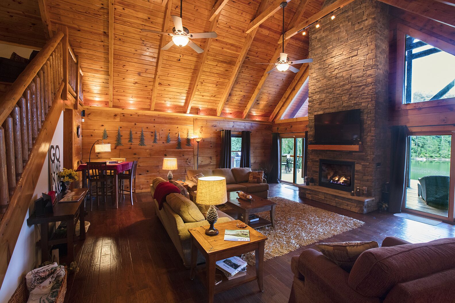 Little Sycamore Creek Landing - PRIVATE Norris Lakefront Cabin Views