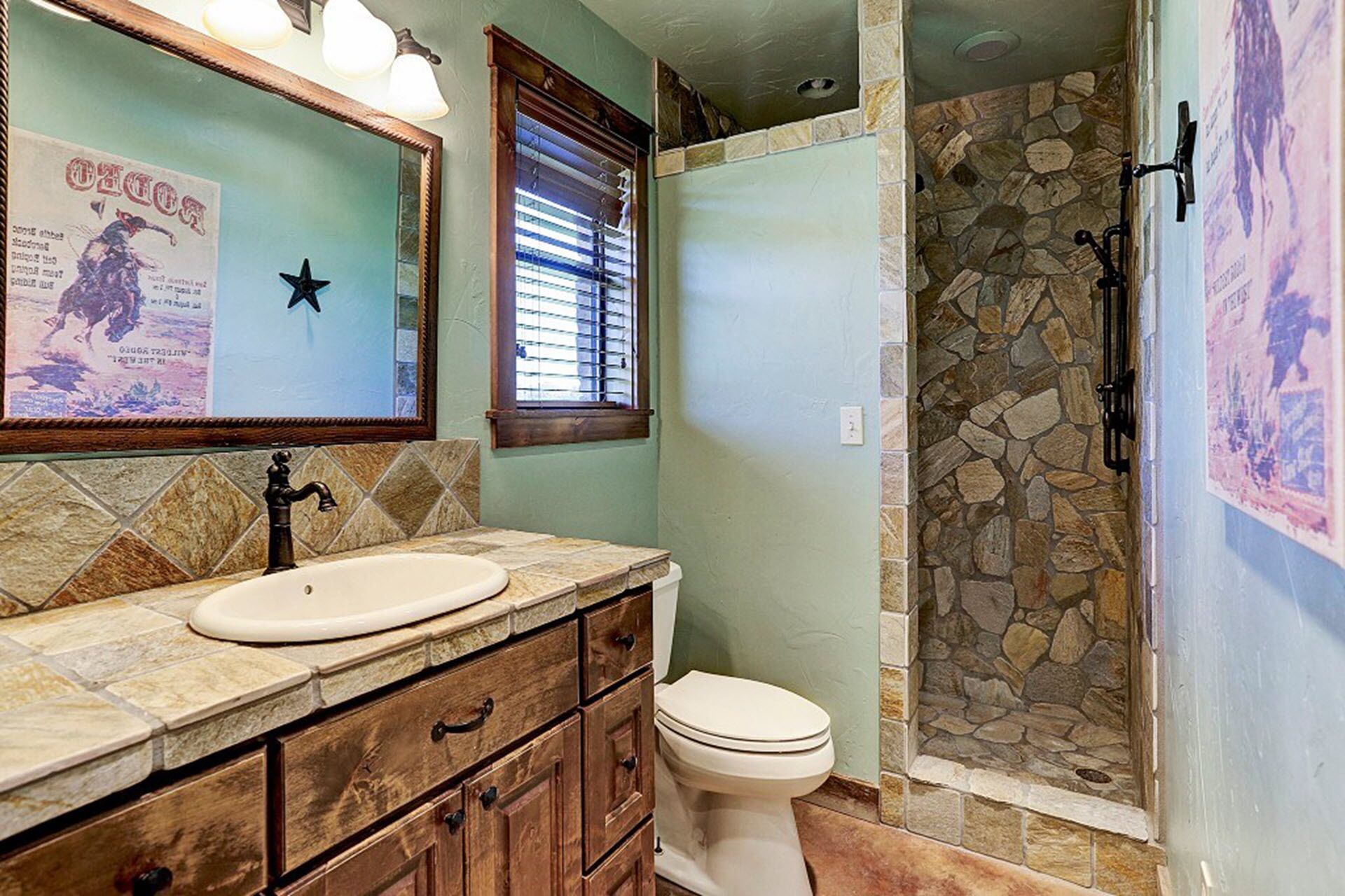 Country living in a private home