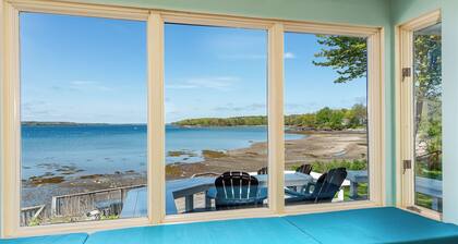 Charming 3BR, 1.5BA beachfront cottage with multi-level decks
