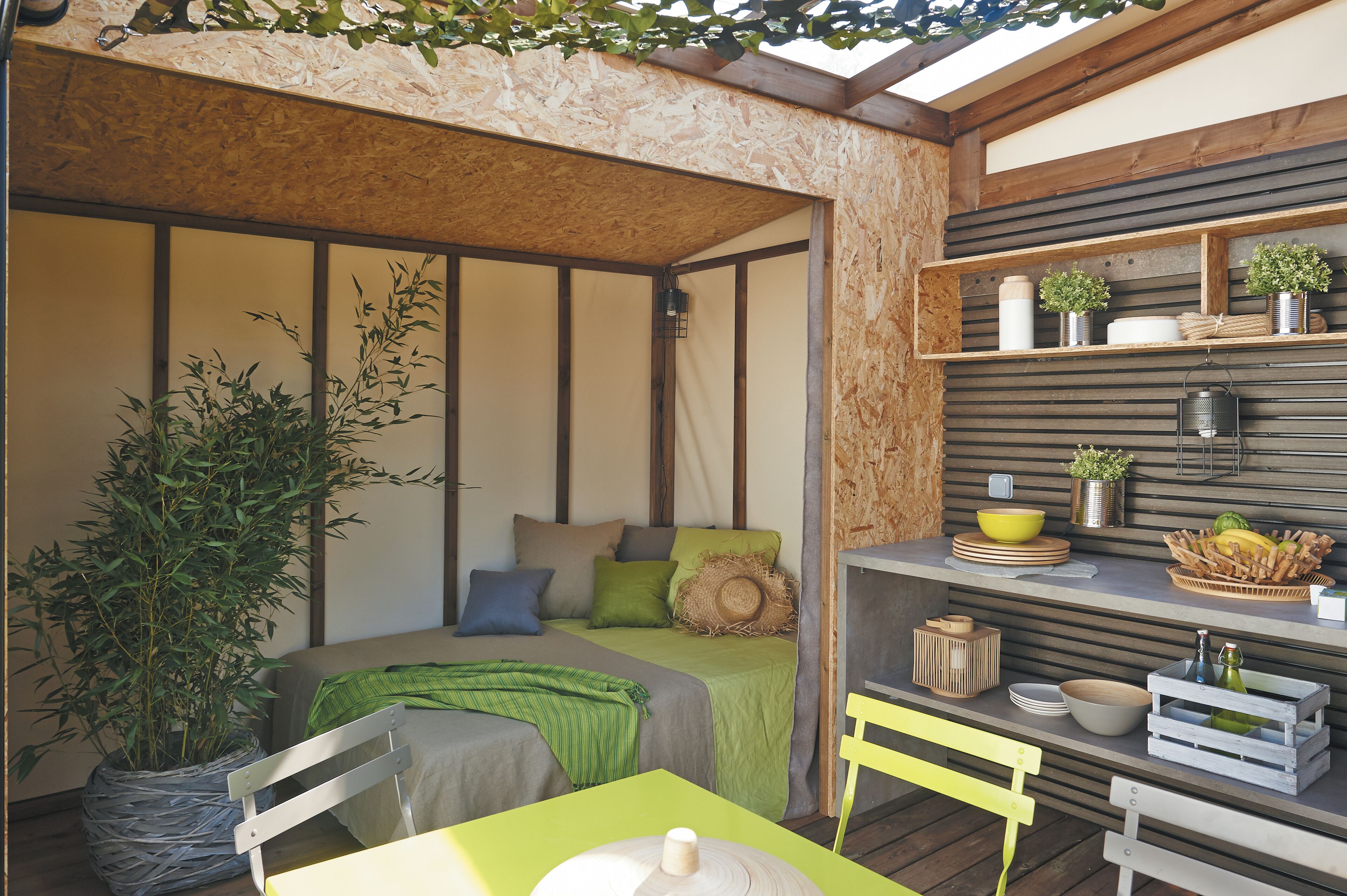 Tent, gemeenschappelijke badkamer (Maori) | Wifi (toeslag), beddengoed