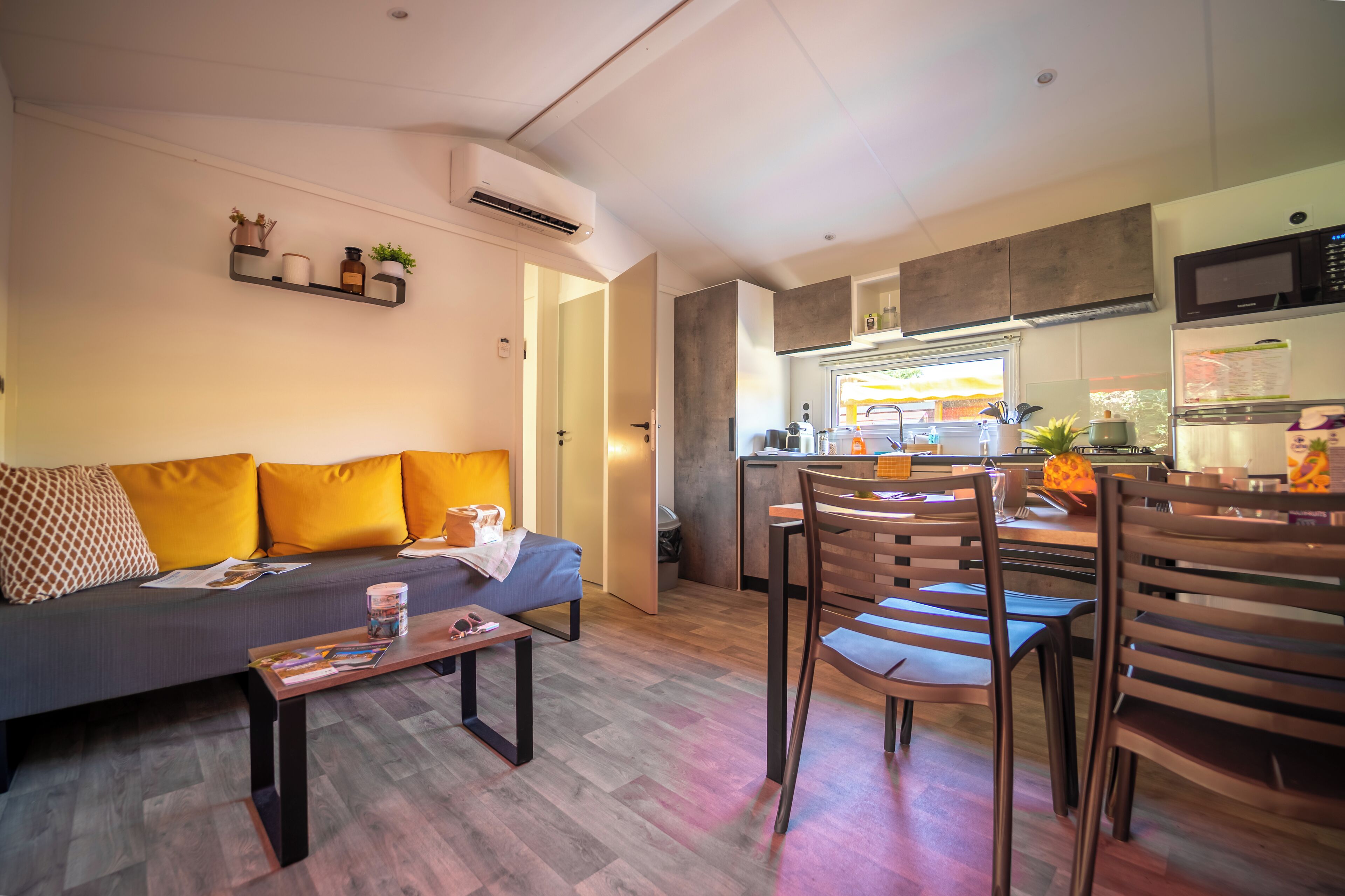 Casa móvil (Premium Duo Jacuzzi Privatif) | Cocina privada | Máquina de café espresso