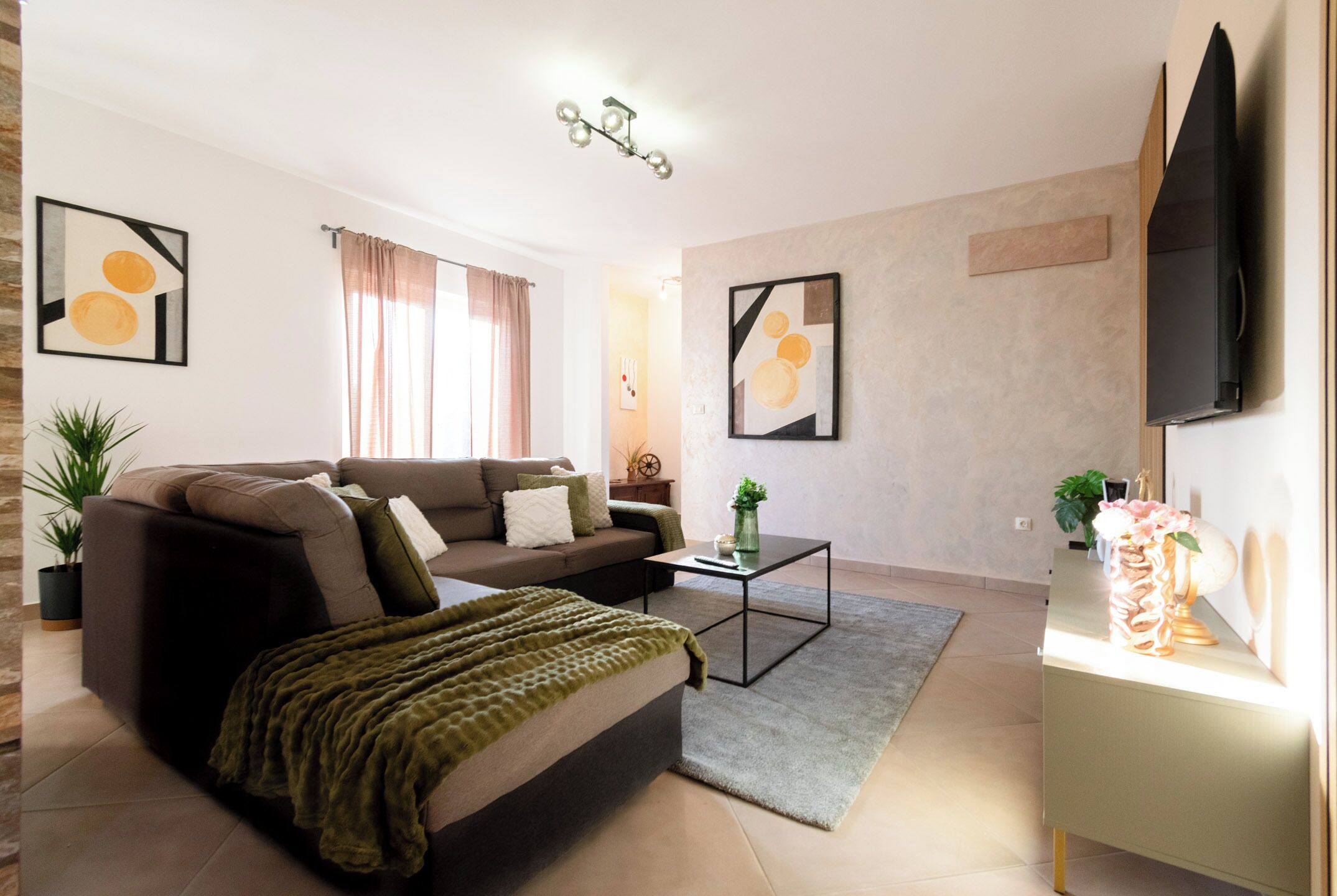 Villa, 4 Bedrooms, Private Bathroom, Pool View | Living area | Stereo