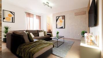 Villa, 4 Bedrooms, Private Bathroom, Pool View | Living area | Stereo