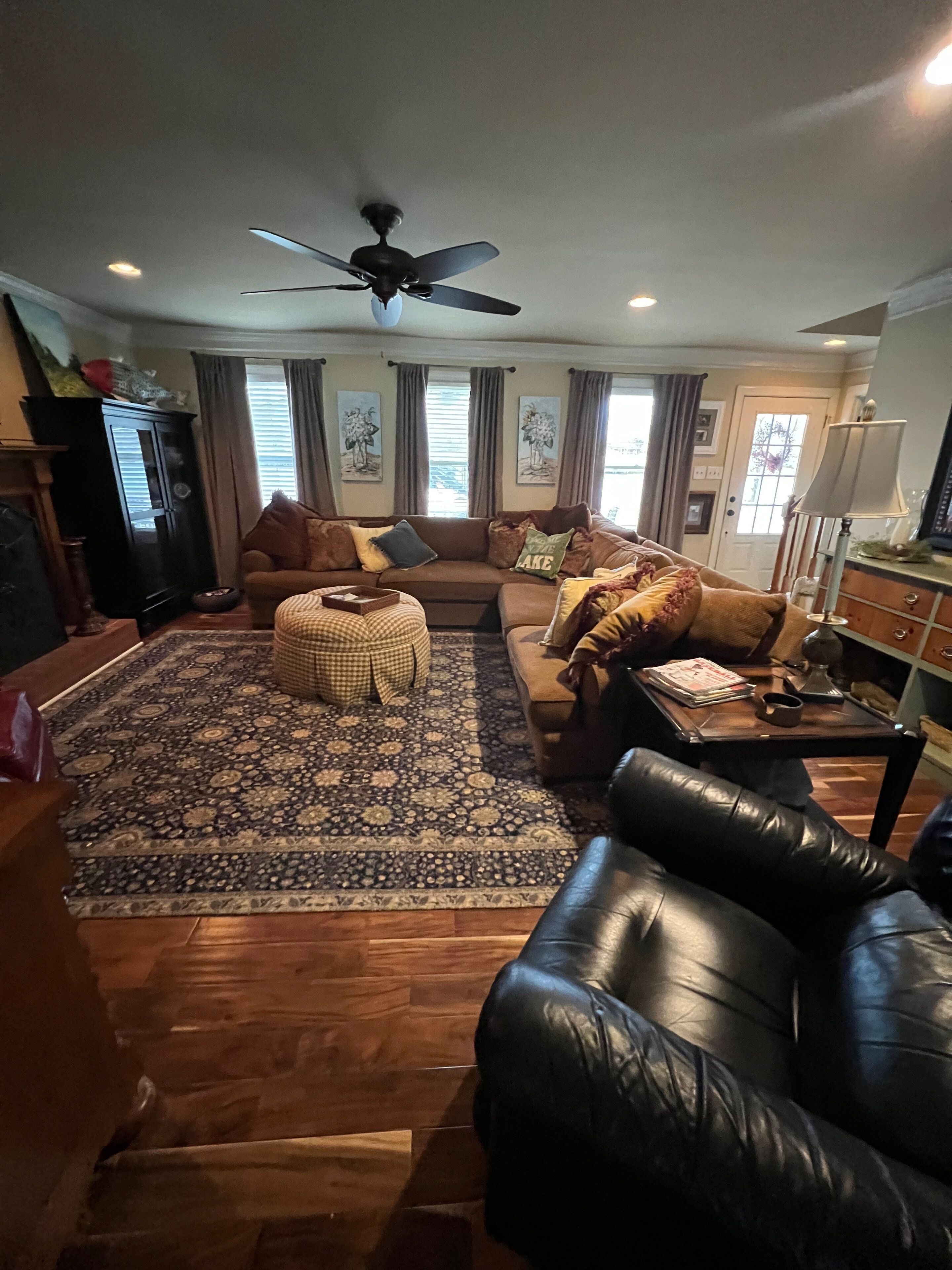 Amazing Lake house with a great yard and boathouse with a party deck.