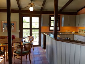 Dining - Private cottage in great location with a Path to Chocolate Hole Beach (St. John)