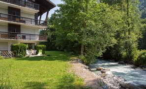 Property grounds - Covered pool app ⚠️périodes/heated/garden/100m telecab/200m baseloisirs/Garage (Les Contamines-Montjoie)