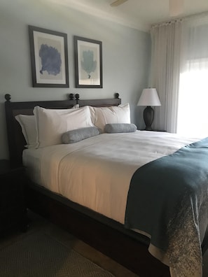 2 bedrooms, in-room safe, iron/ironing board, WiFi