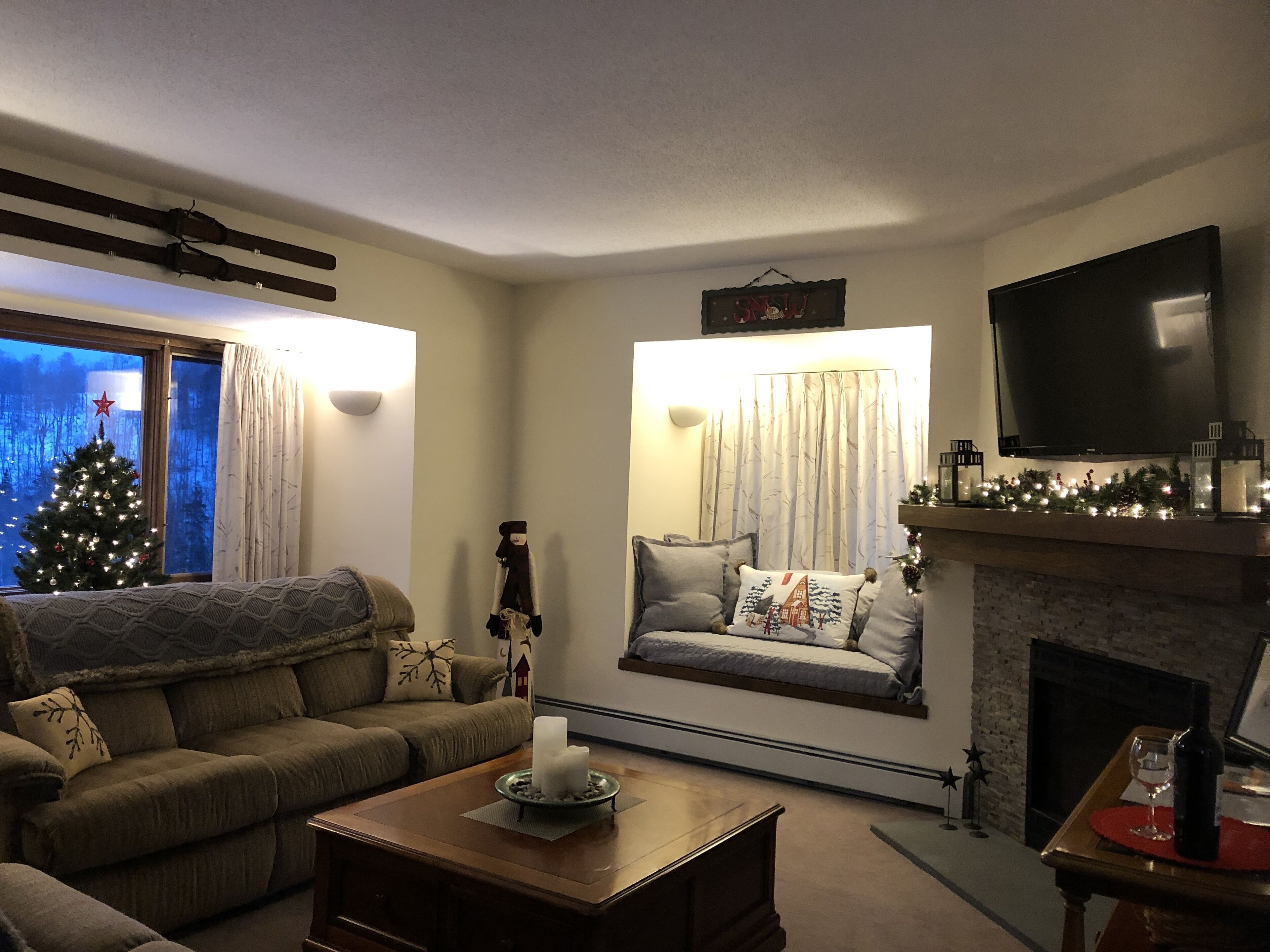 Sunrise-Ski in/ski out just steps away from the the Sunrise Triple and rec ctr.