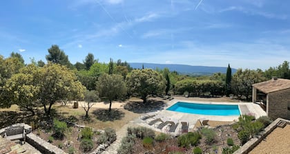 Gordes / Goult - Superbe Mas provençal sur une colline du Luberon